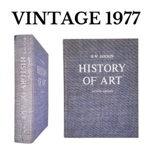 Vintage 70s History of art Second Edition 12x9"